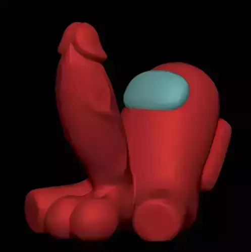 Among us meme 3D print model