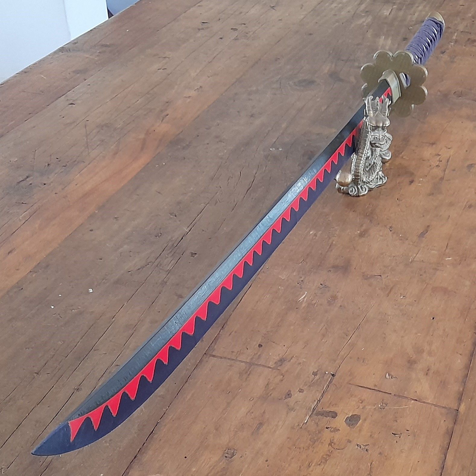 Shusui samurai sword 3D print model_6