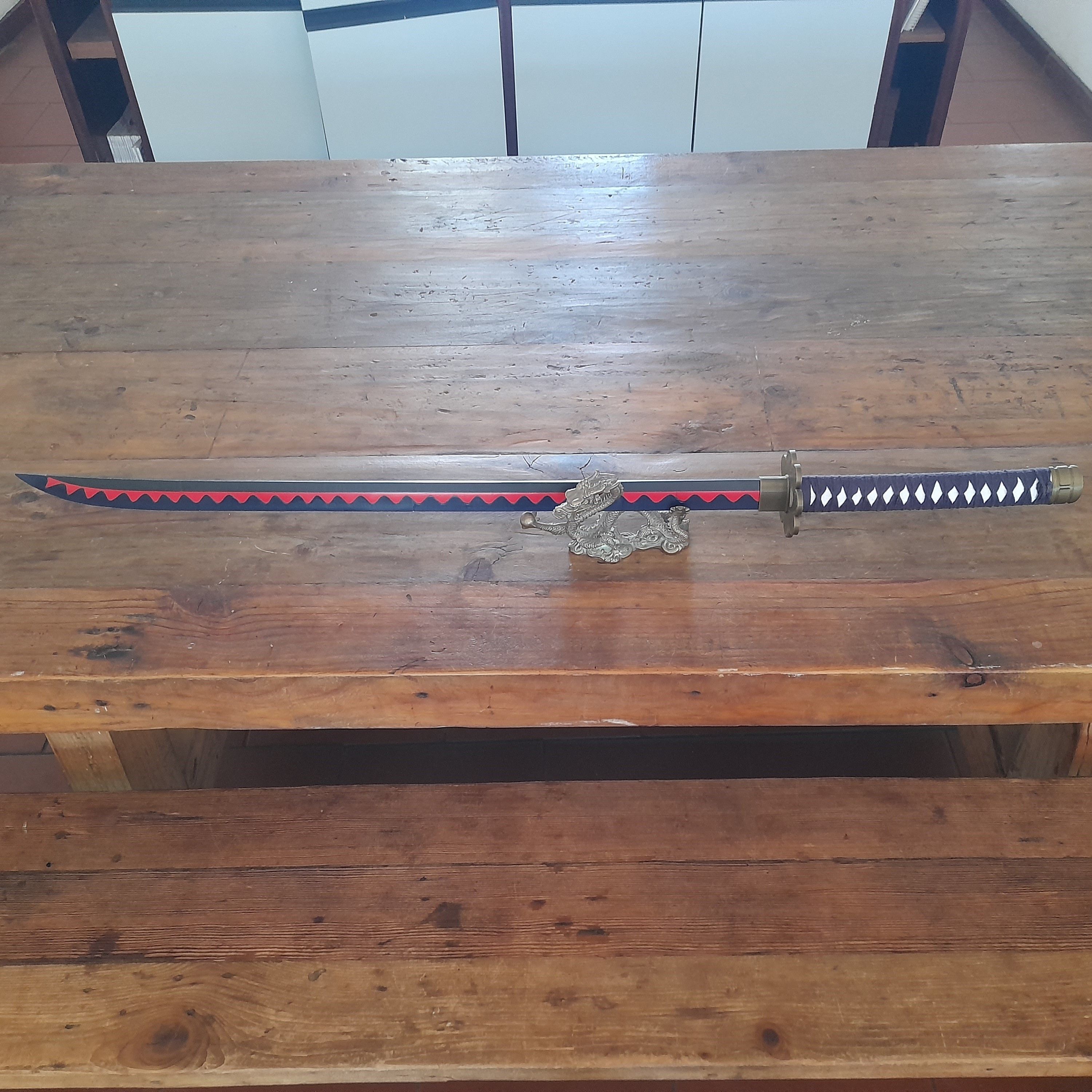 Shusui samurai sword 3D print model_3