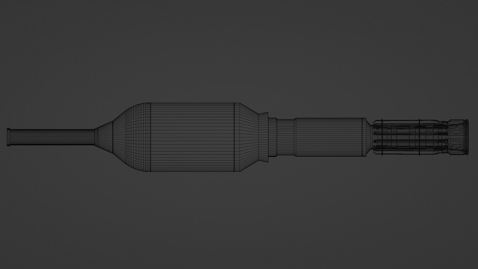 Ultimate Panzerfaust 3 Rocket Launcher Pack Low-poly 3D model_17