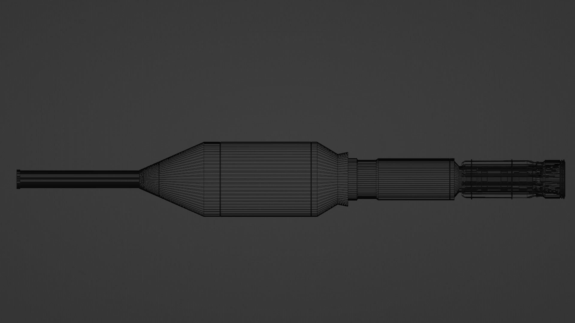 Ultimate Panzerfaust 3 Rocket Launcher Pack Low-poly 3D model_15