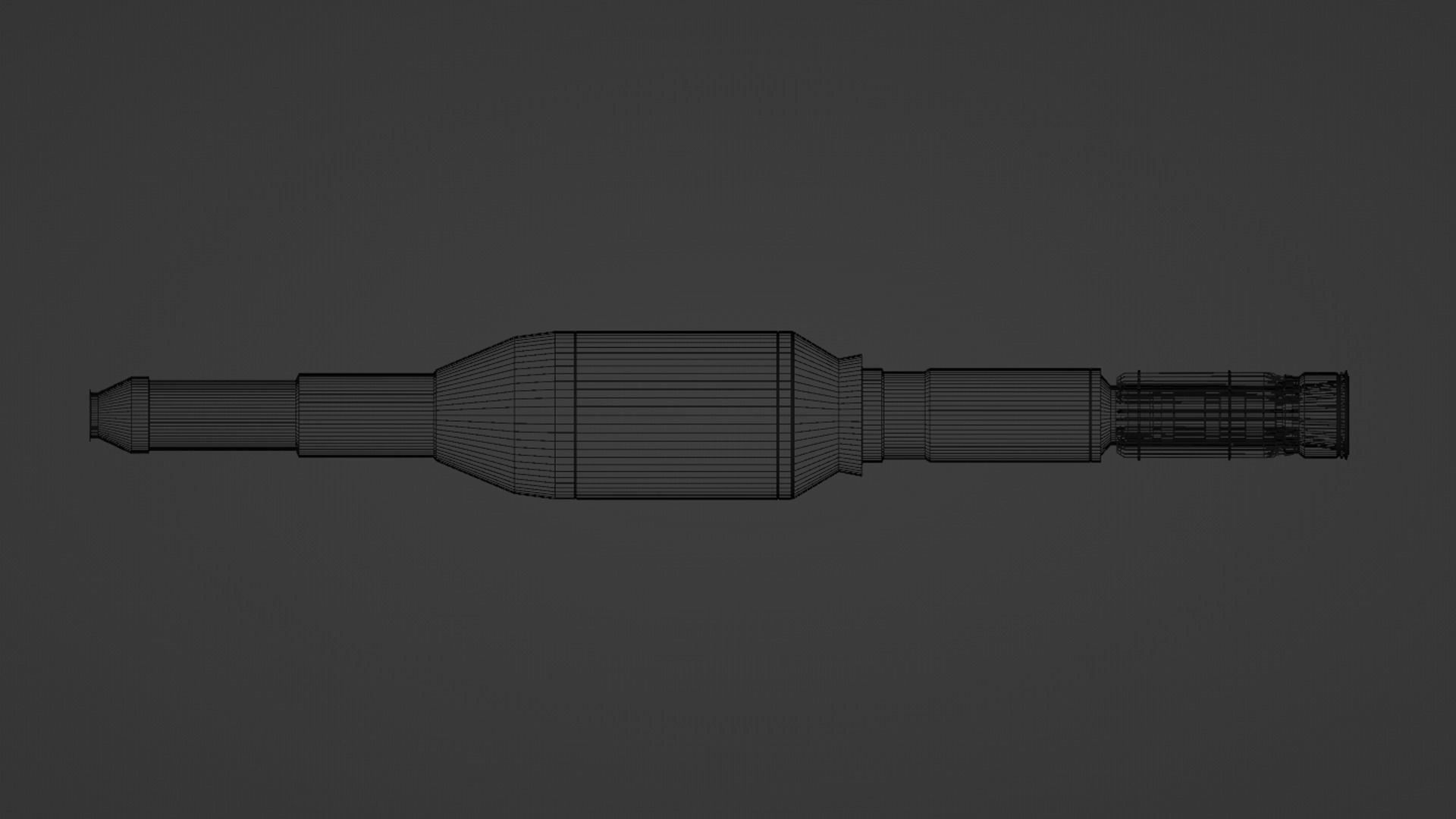 Ultimate Panzerfaust 3 Rocket Launcher Pack Low-poly 3D model_13