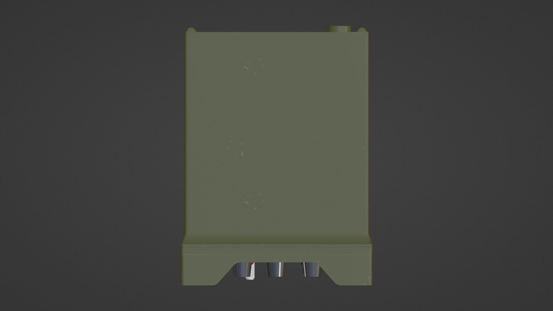 Racal MA-4204 Time-division voice scrambler Low-poly 3D model_13