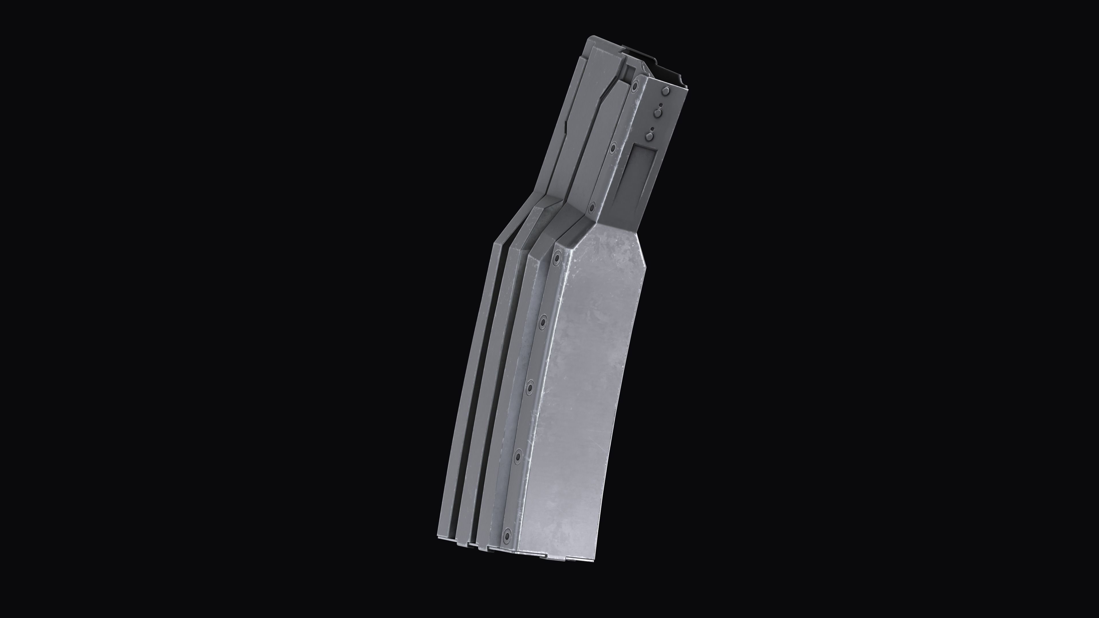 Surefire MAG5-60 Stanag magazine M4 AR Low-poly 3D model_6