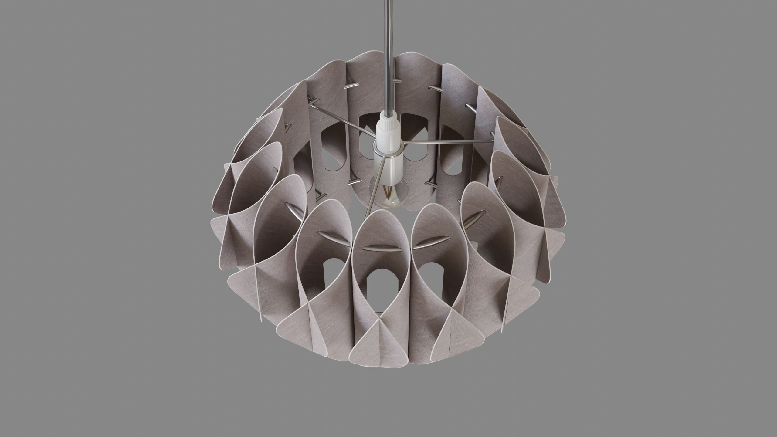 Landon - Pendant lamp 3D model_3