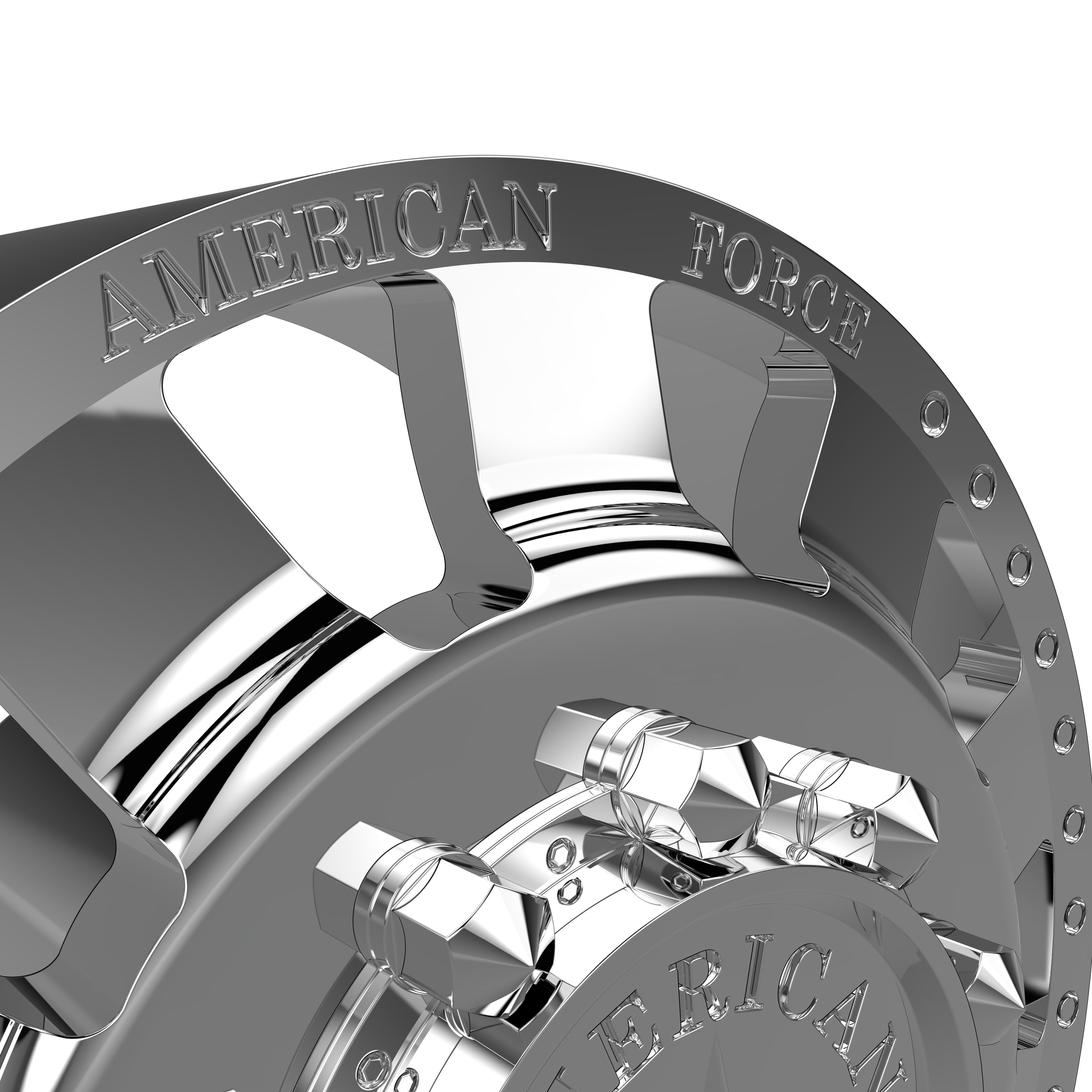 AMERICAN FORCE 23 BOLT DRW WHEEL 3D print model_5