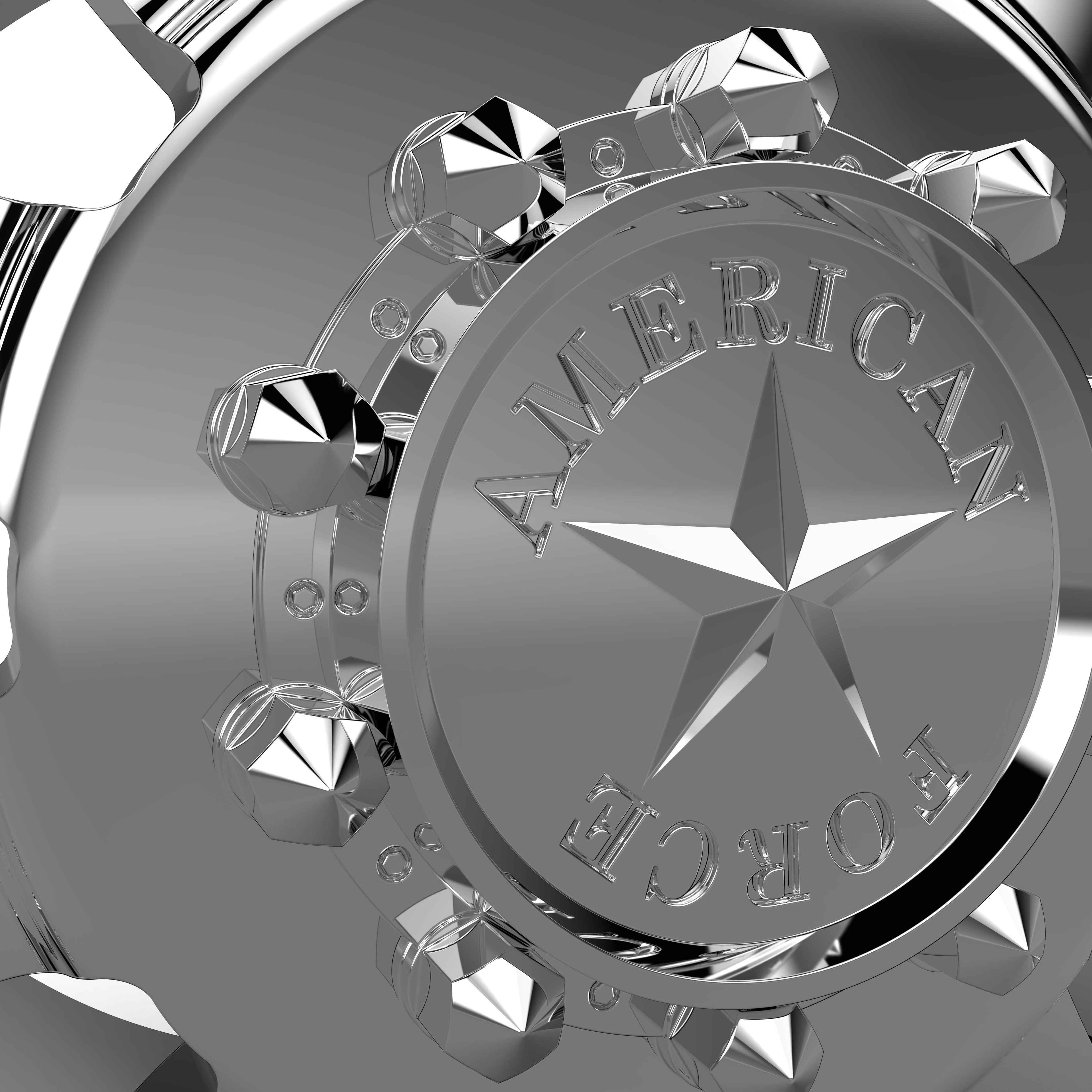 AMERICAN FORCE 23 BOLT DRW WHEEL 3D print model_4