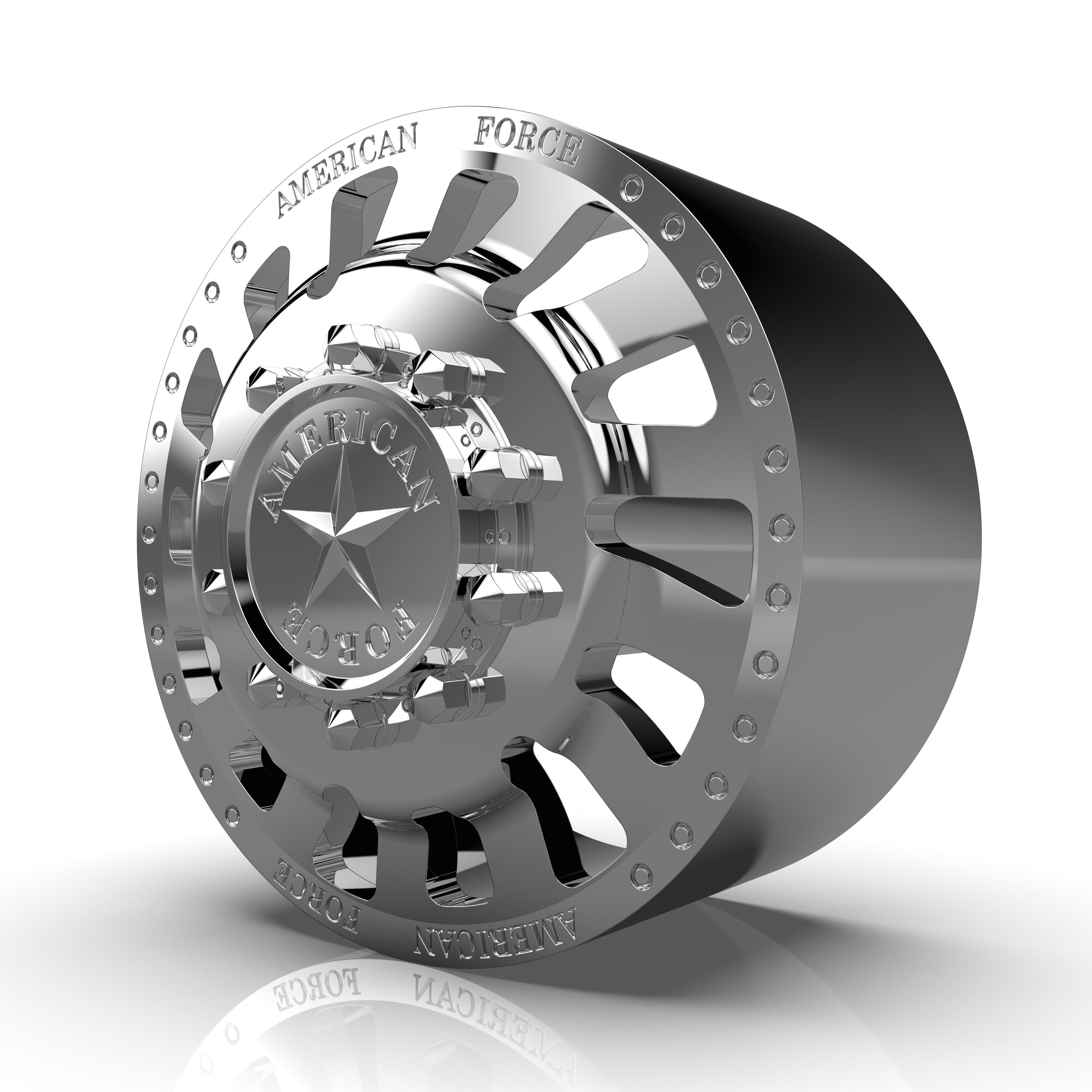 AMERICAN FORCE D03 ZINK DRW WHEEL 3D print model_2
