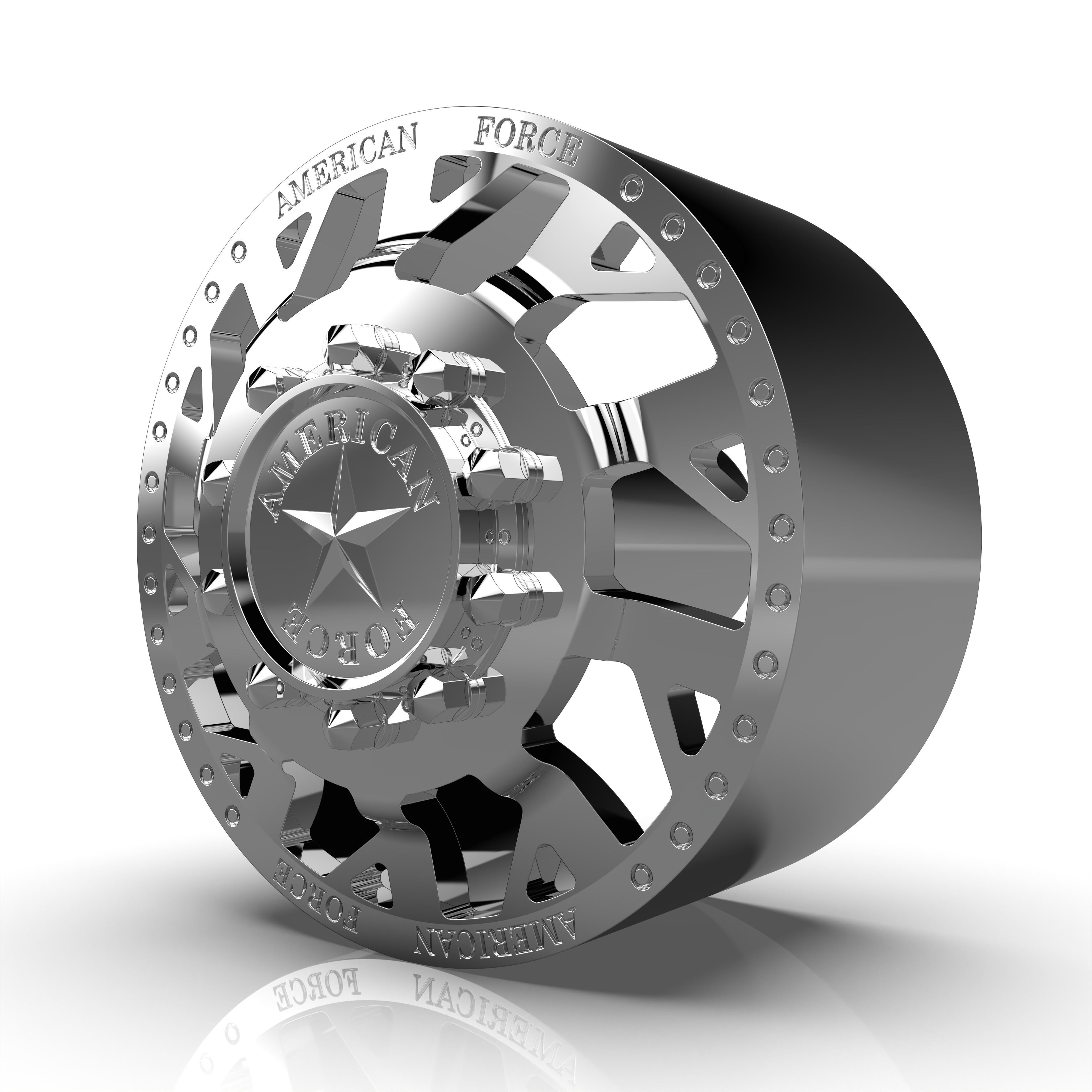 AMERICAN FORCE D04 MAN O-WAR DRW WHEEL 3D print model_2