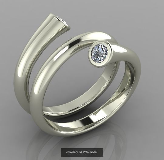 100 Ring Collection 3d print models _97