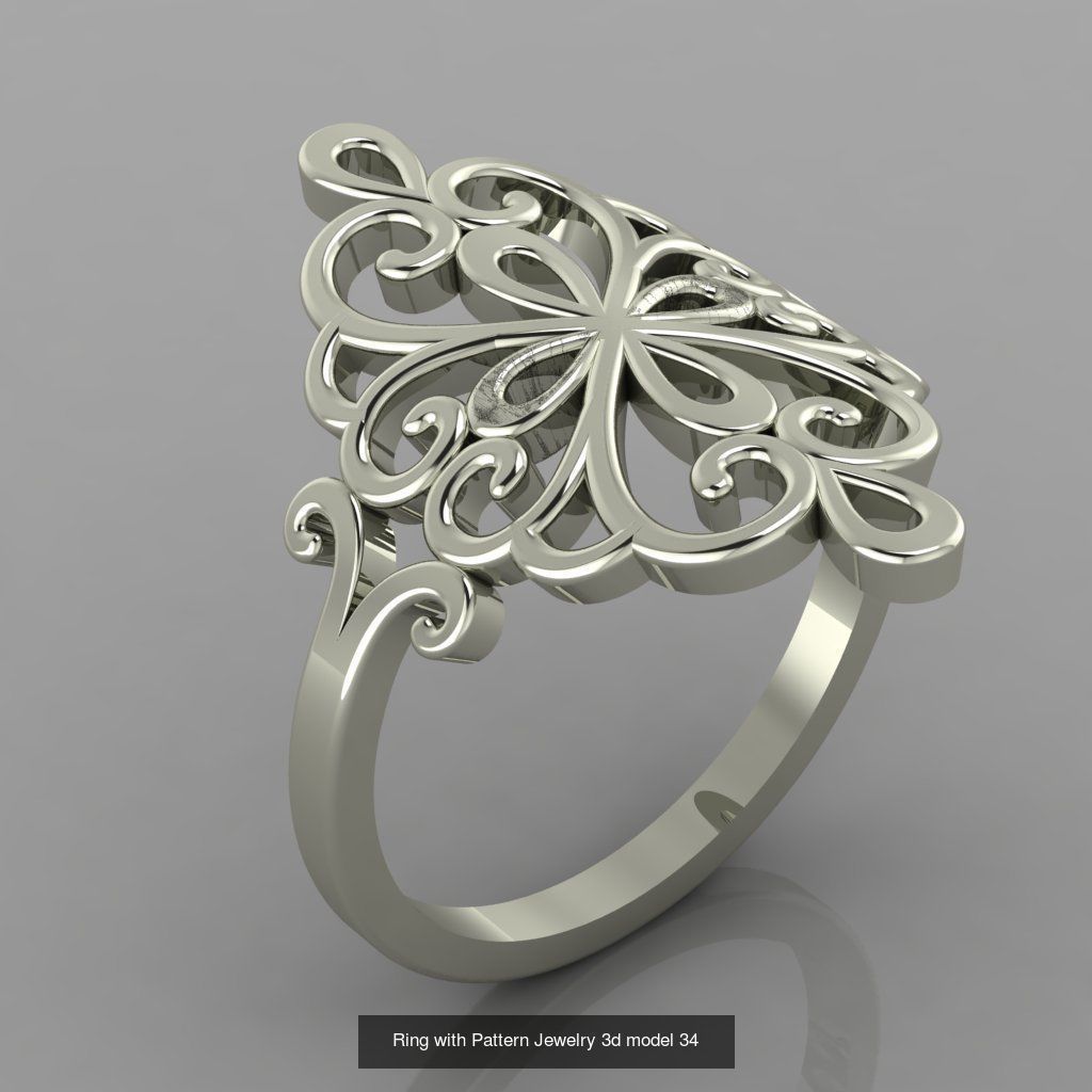100 Ring Collection 3d print models _144