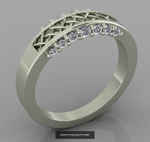 100 Ring Collection 3d print models _57