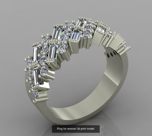 100 Ring Collection 3d print models _63