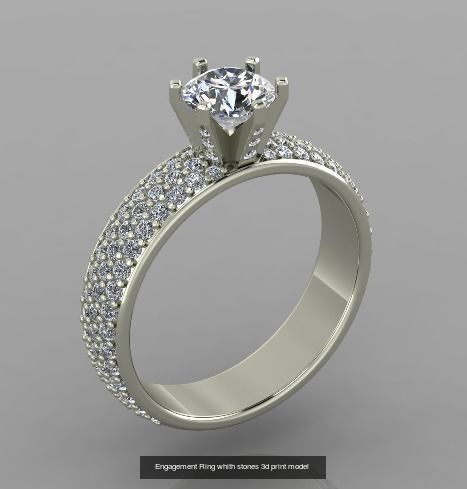100 Ring Collection 3d print models _91