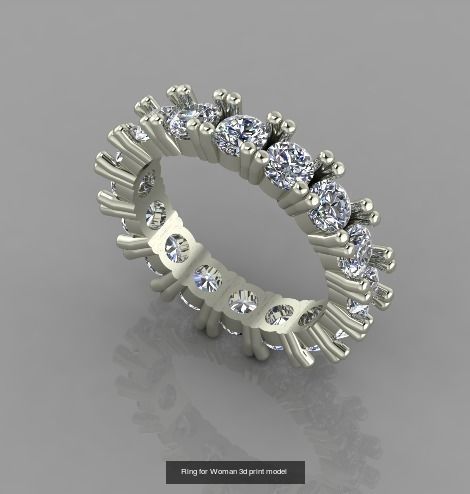 100 Ring Collection 3d print models _54