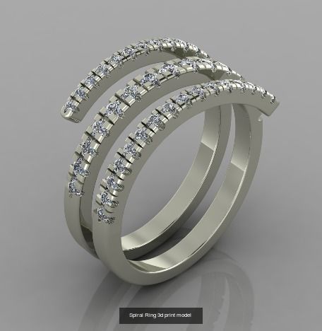 100 Ring Collection 3d print models _77