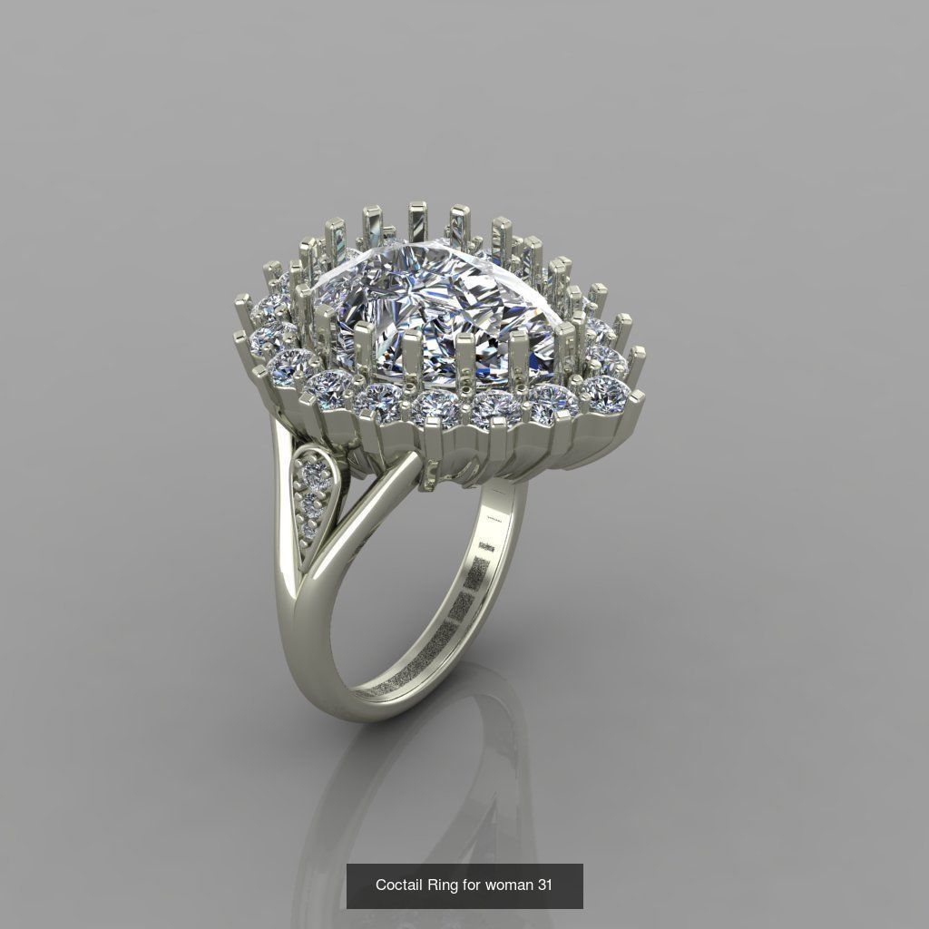 100 Ring Collection 3d print models _146
