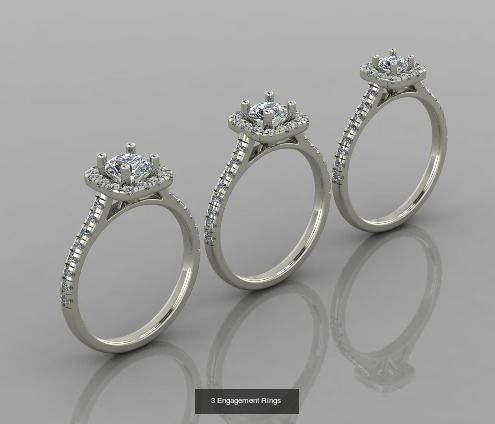 100 Ring Collection 3d print models _74