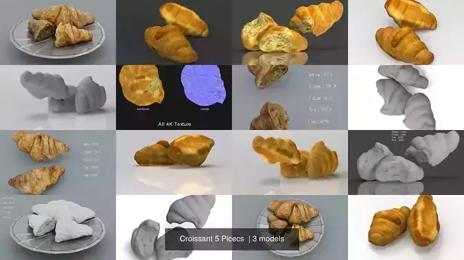 Croissant 5 Picecs 