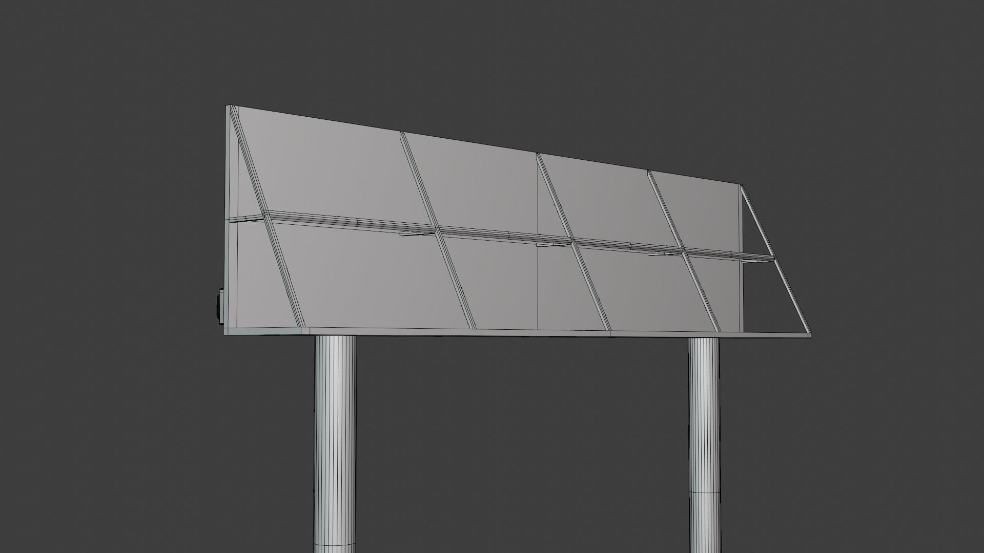 MOTEL billboard 3D model_12