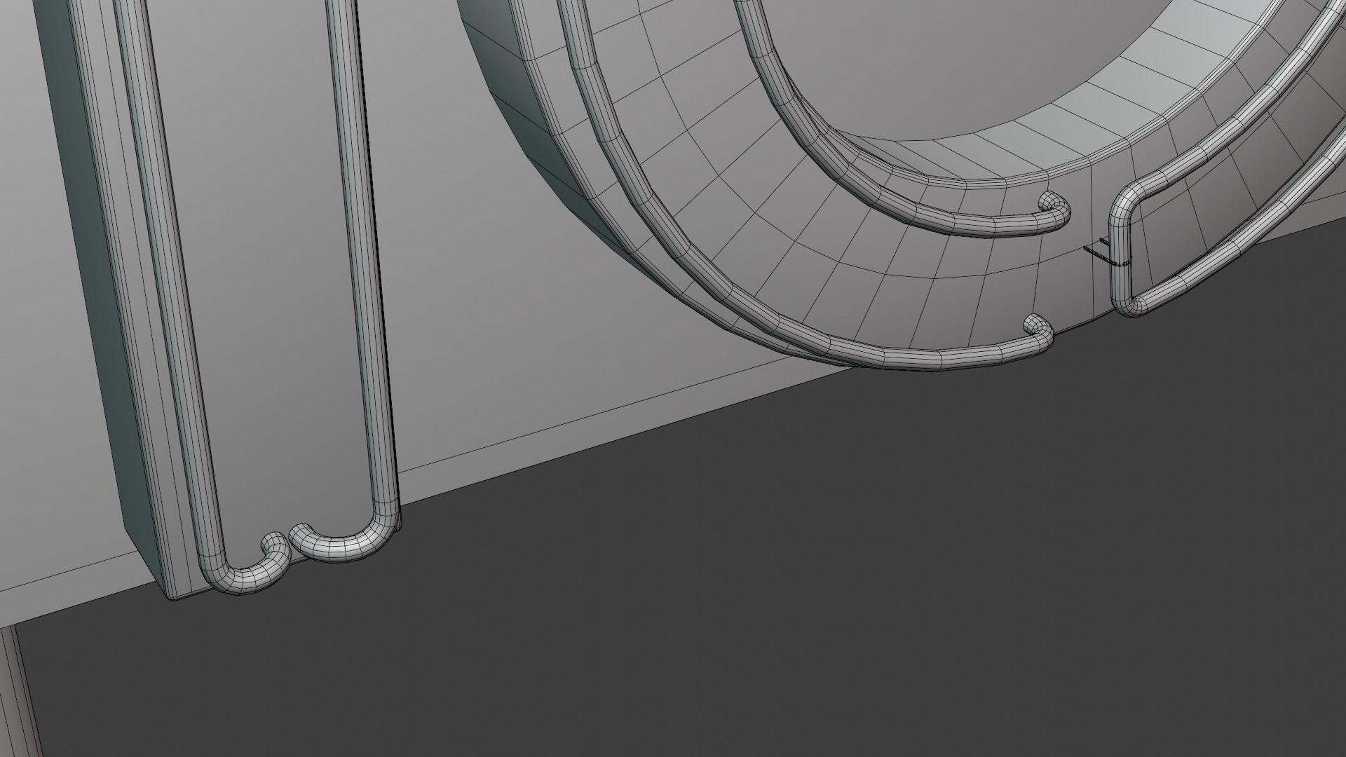 MOTEL billboard 3D model_10