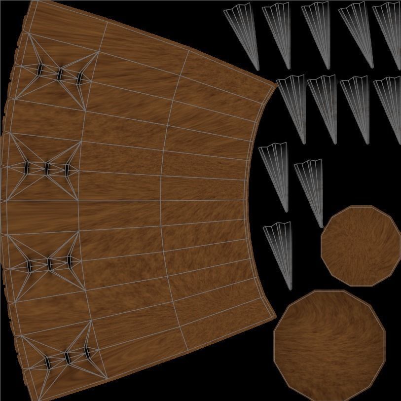 German morgenstern WW1 Free low-poly 3D model_6