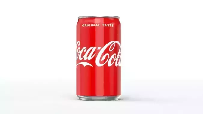 Coca Cola can 75 oz