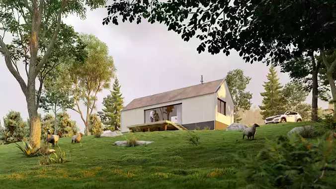 SCENE LUMION 12 5 BY YOGA4ARCH SKETCHUP FILE