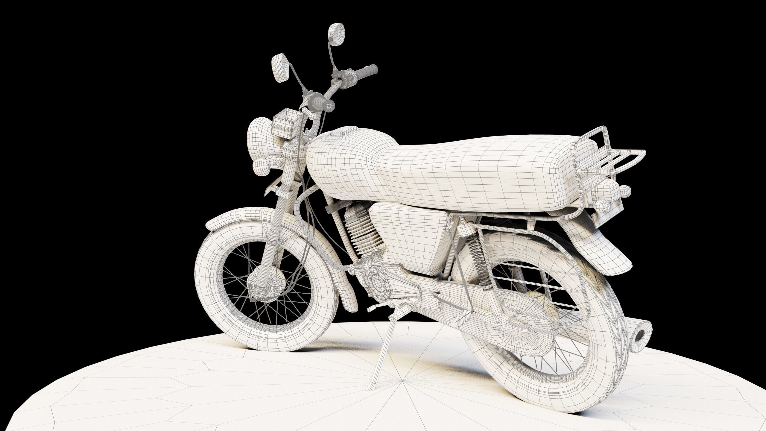 Rusty Bike 3D model_4