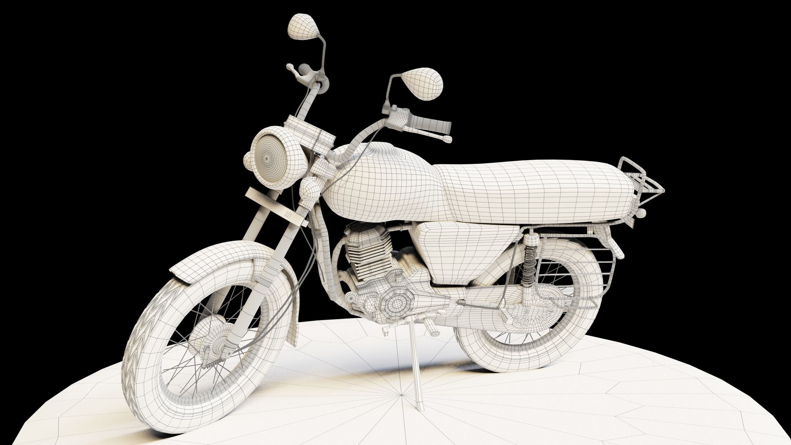 Rusty Bike 3D model_3