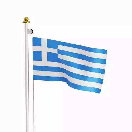 Flag of the Greece
