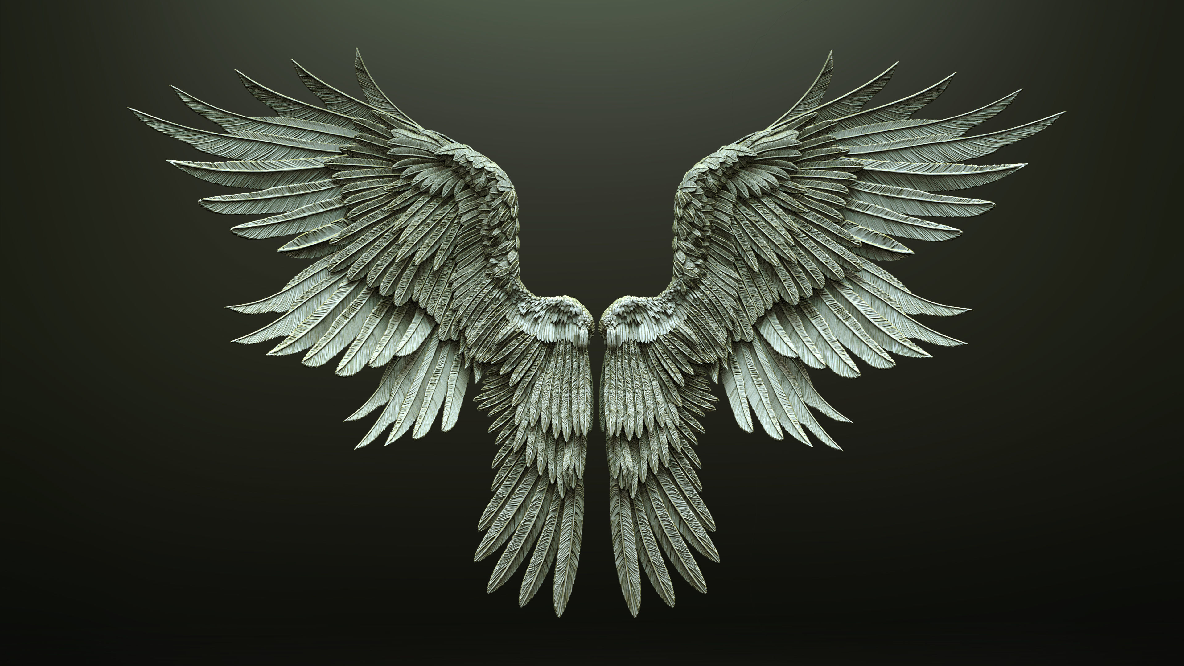 10 Wings 3D model_1