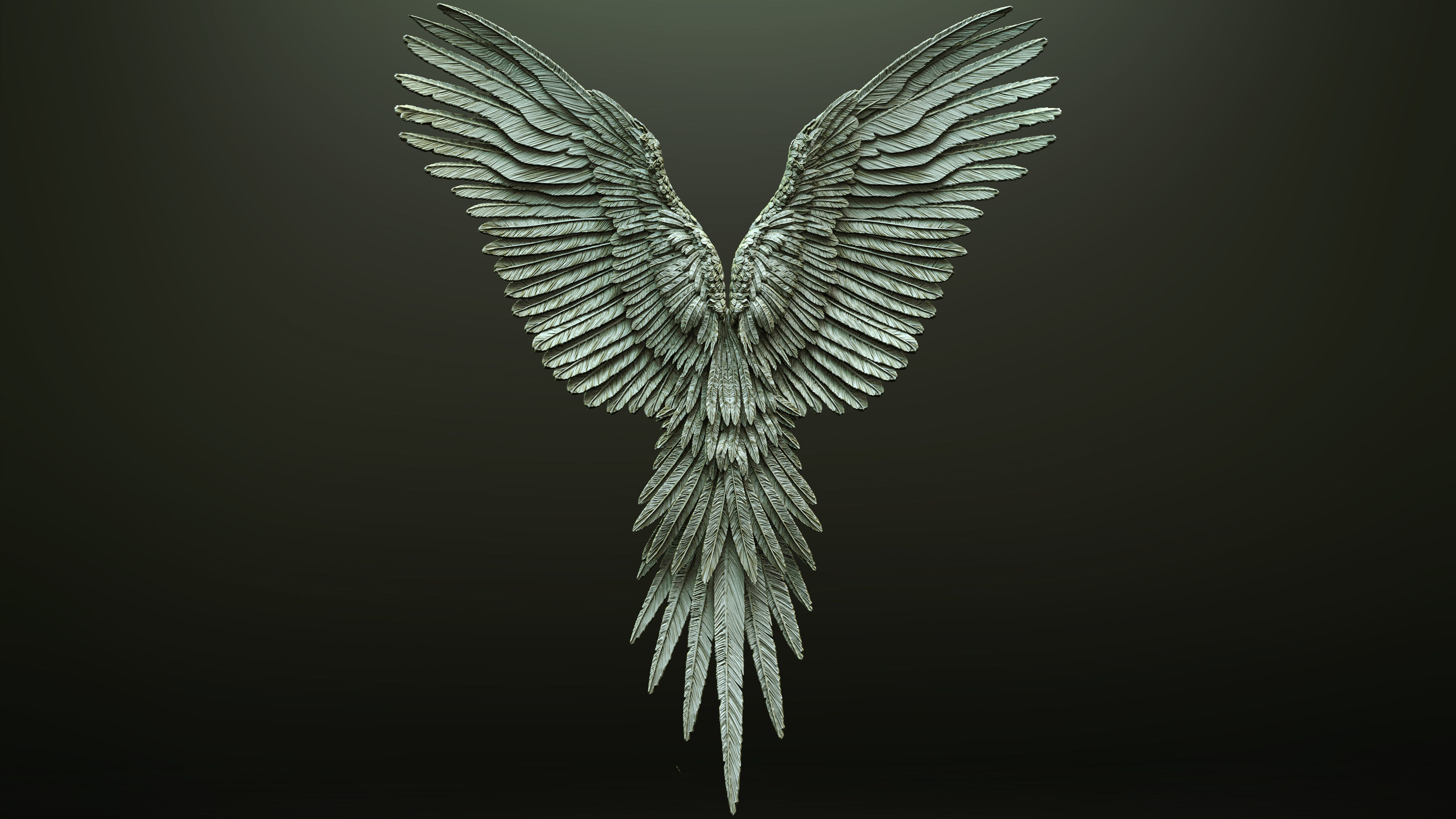 10 Wings 3D model_6