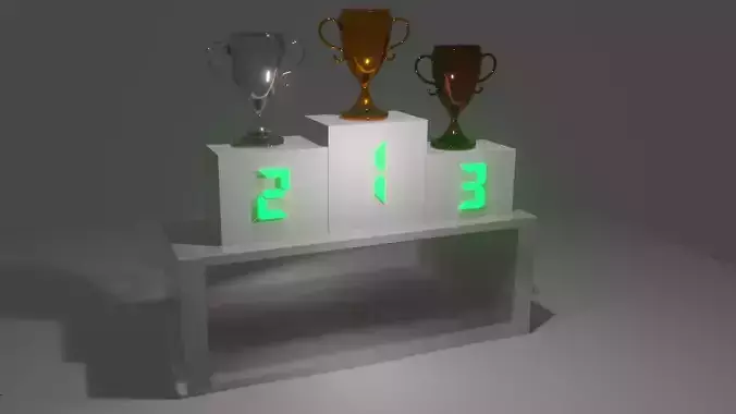 Trophy golden TEST Model