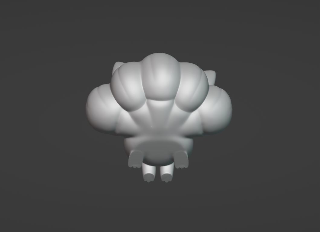 Vulpix - 3D print 3D print model_11