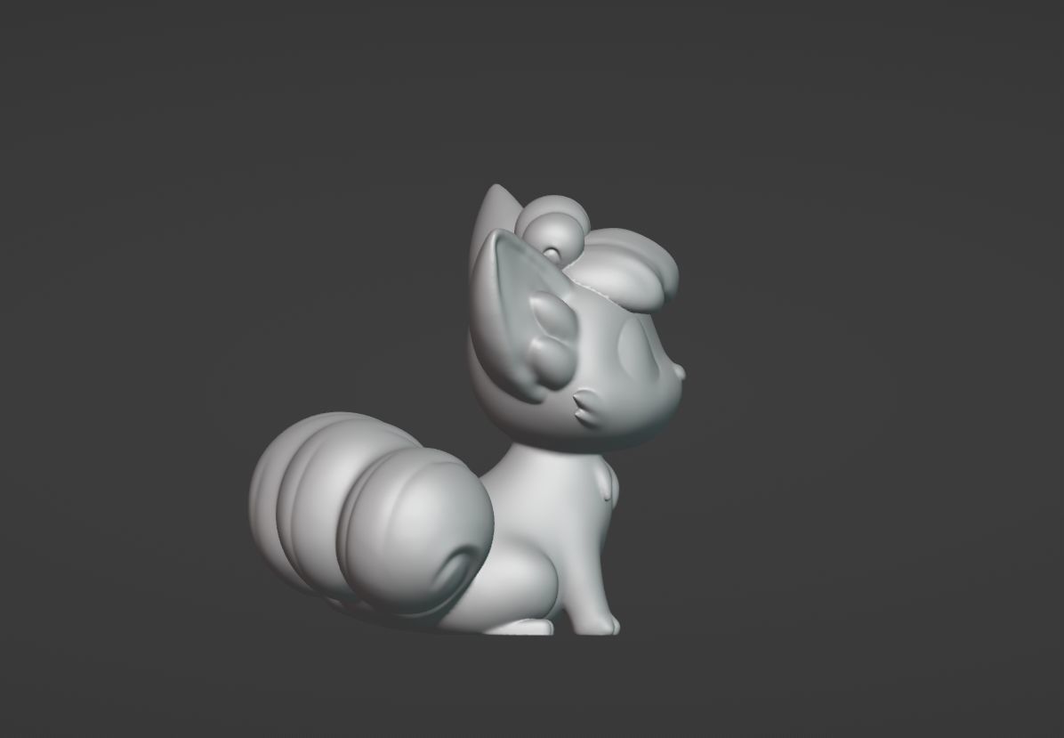 Vulpix - 3D print 3D print model_9