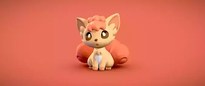 Vulpix - 3D print