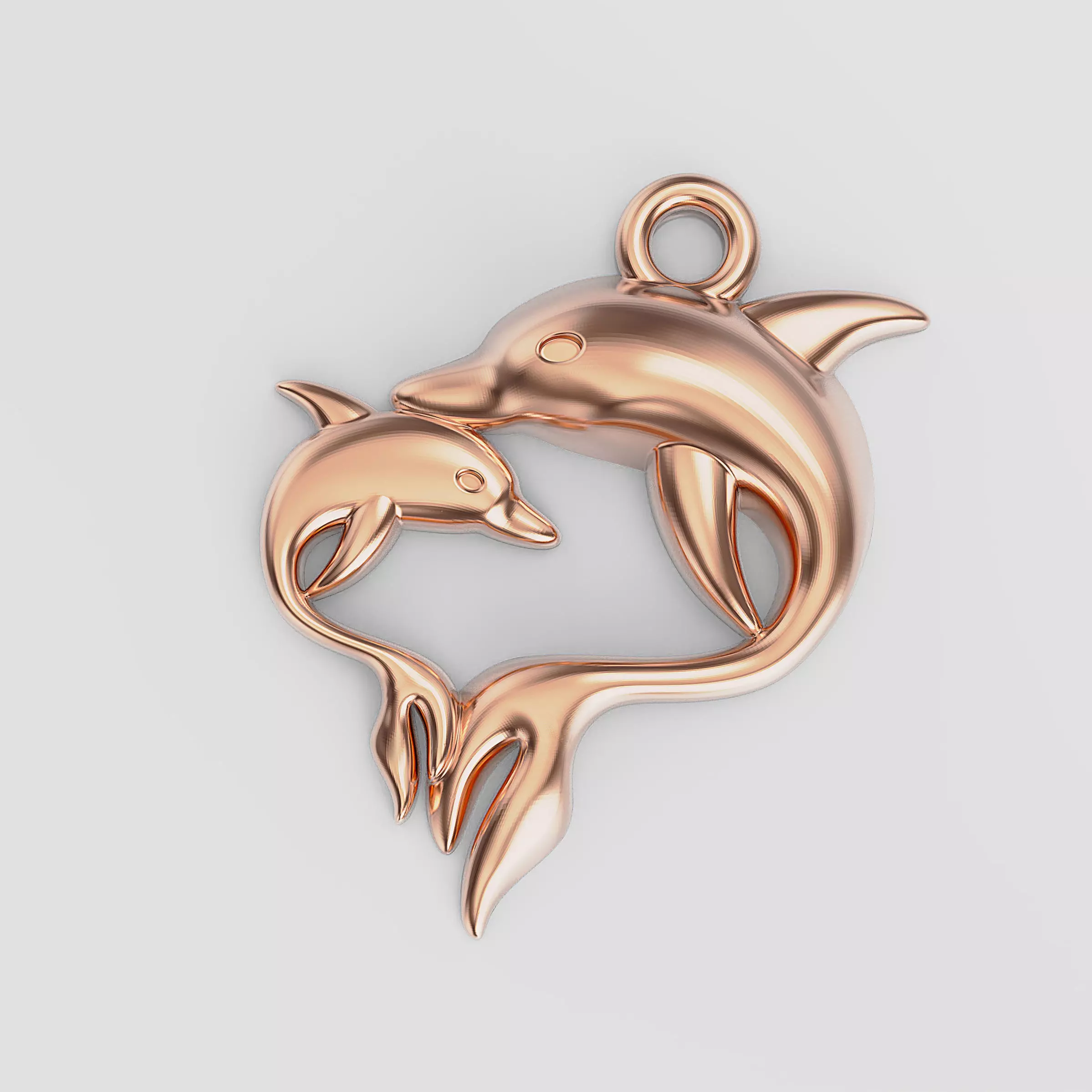 Delphin Pendat 3D print model