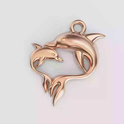 Delphin Pendat 3D print model