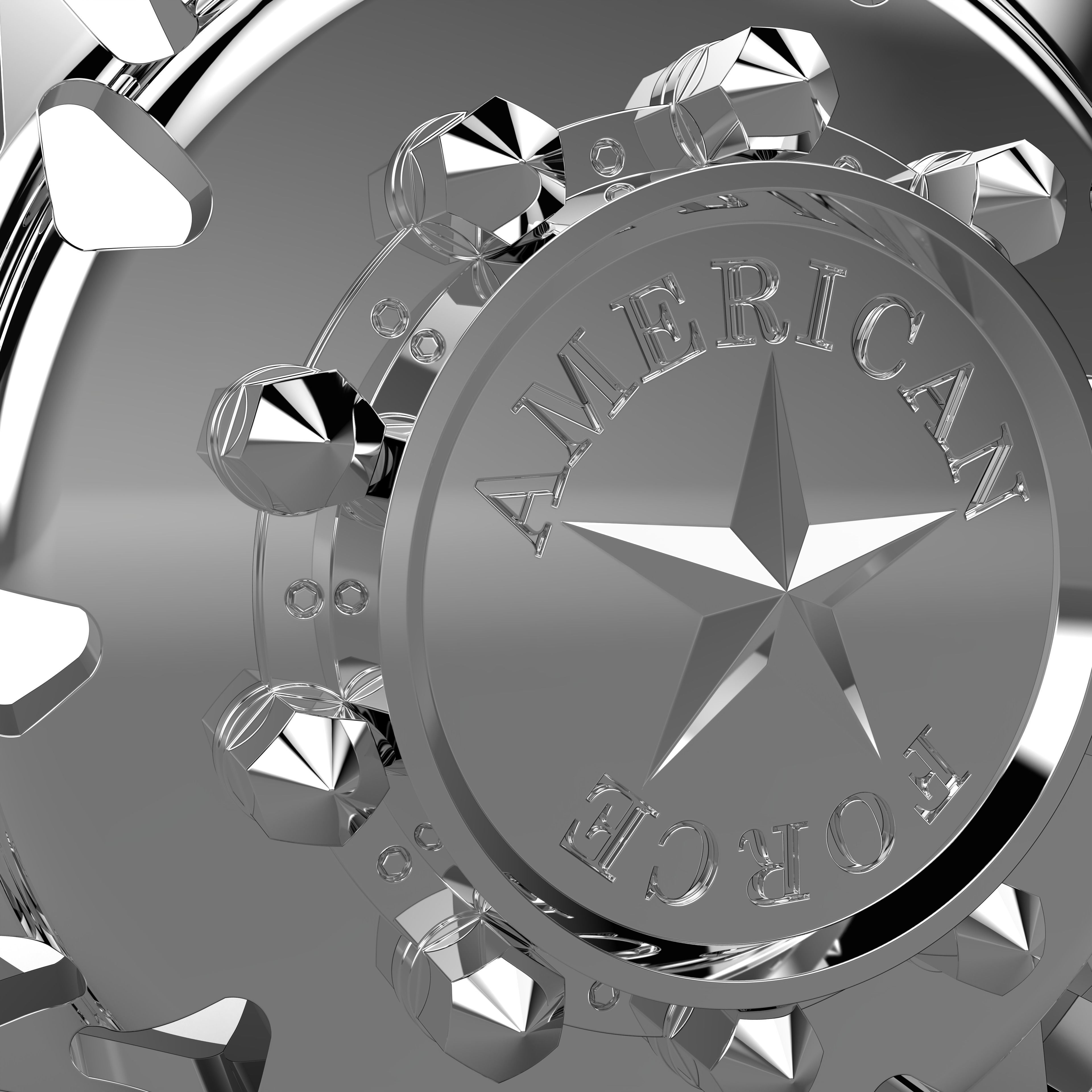 AMERICAN FORCE G14 SIDEWAYS DRW WHEEL 3D print model_4