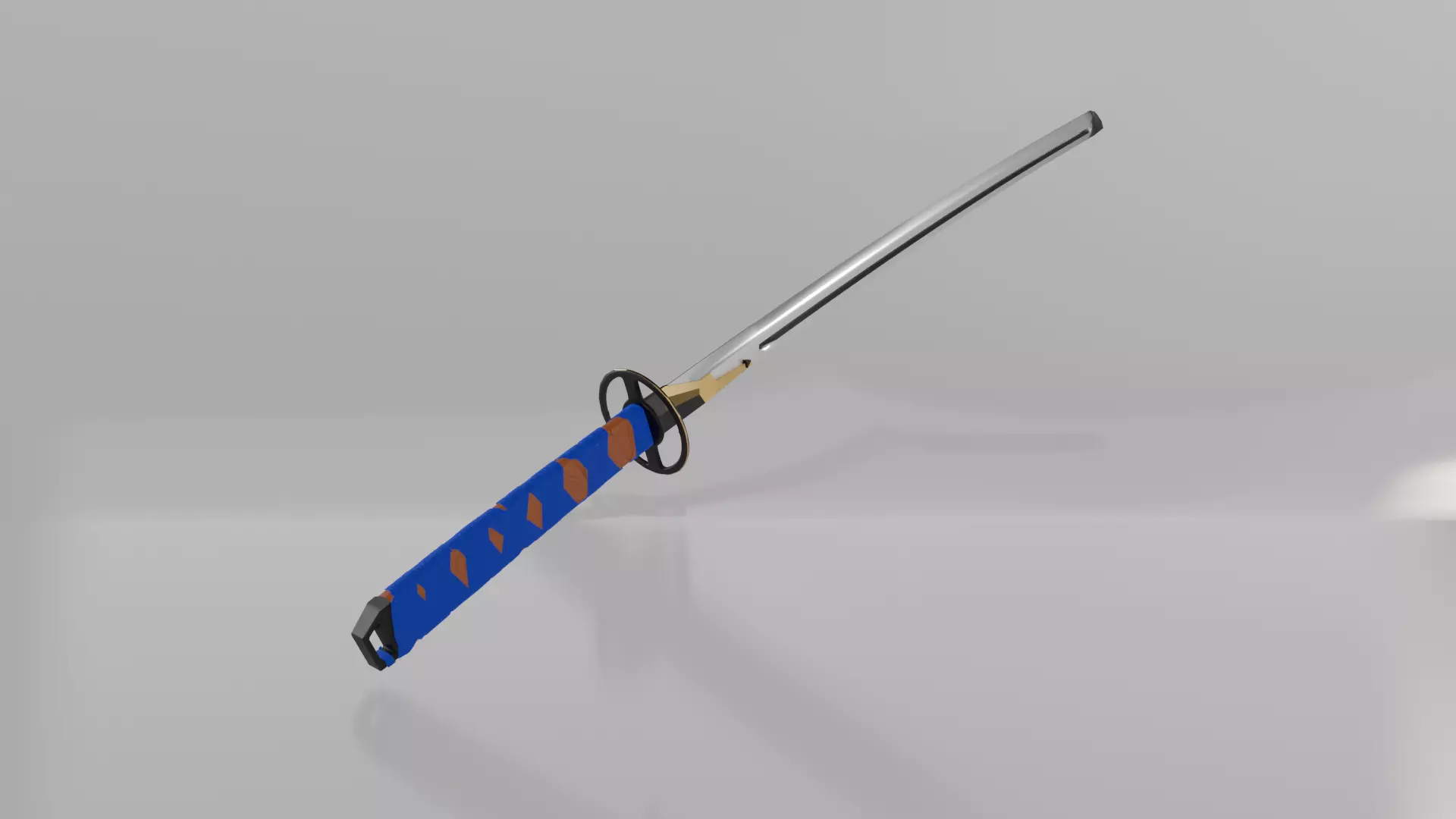 Katana Sword Free 3D model_0