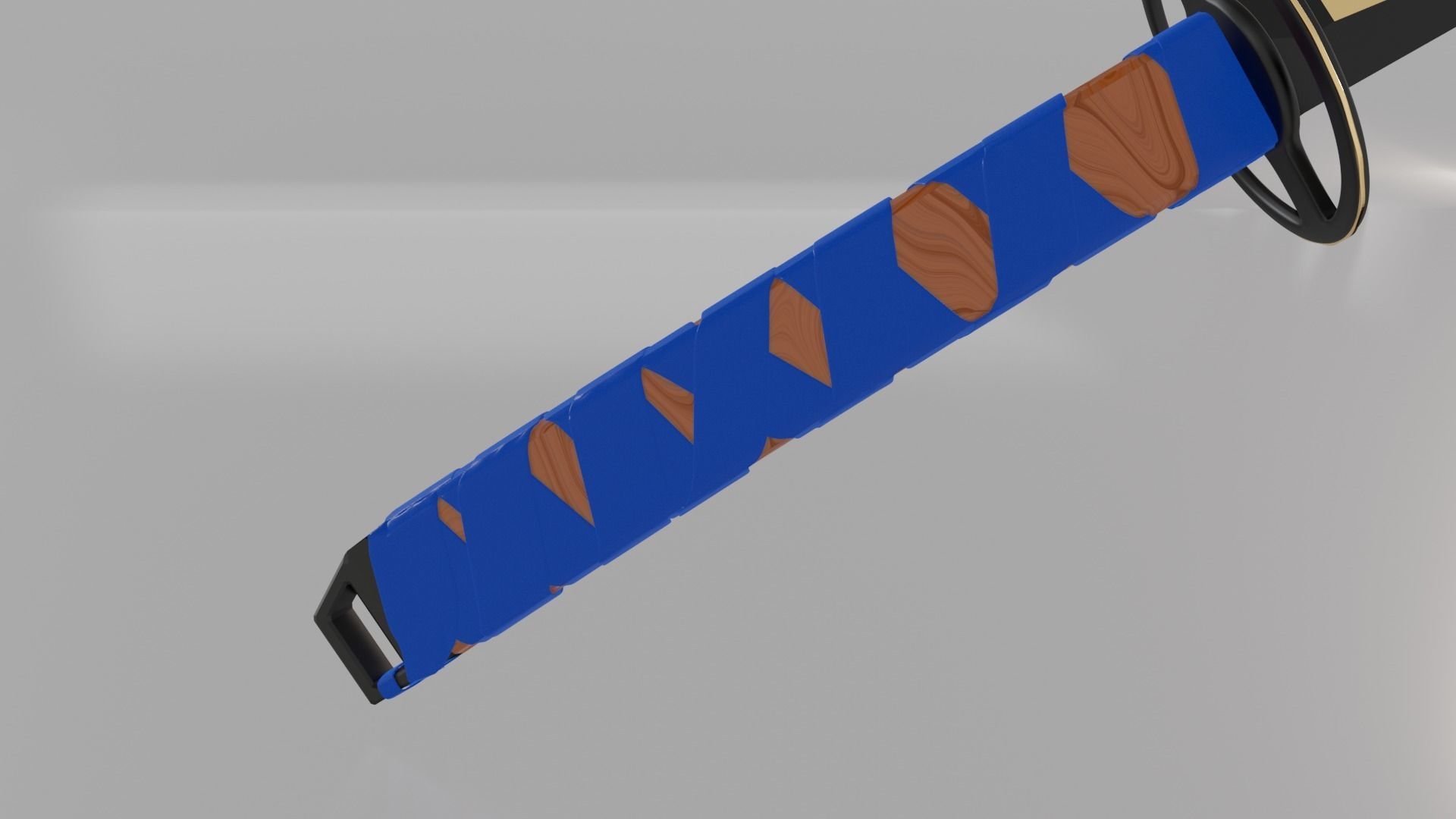 Katana Sword Free 3D model_3