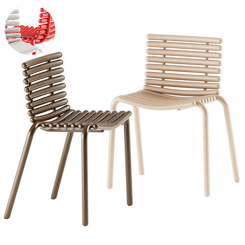 TUBA DINING CHAIR by Diabla 3D model