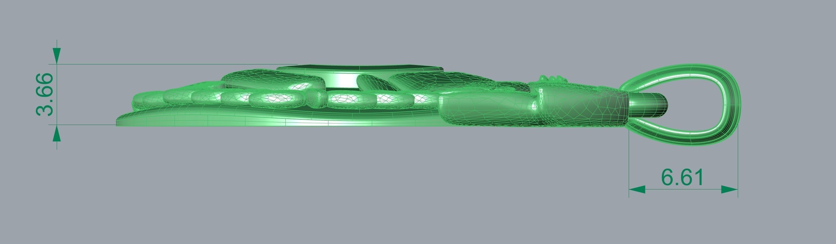 Personalize Police Badge with Your Rank  Number  Department 3D print model_15