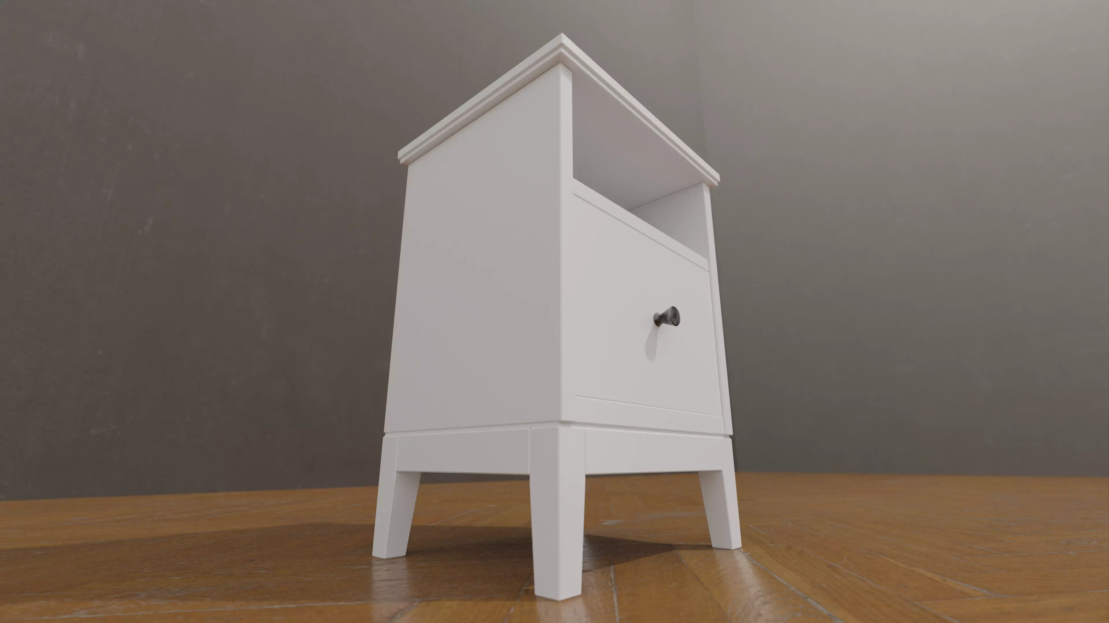 IKEA IDANAS nighttable Free 3D model_0