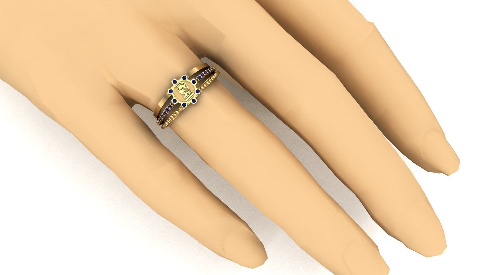 Anel Engenharia  3D print model_2