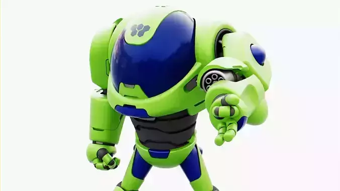 BATTLE DROID MOLLY RIGGED