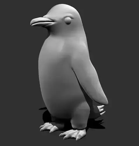 Penguin Free 3D print model