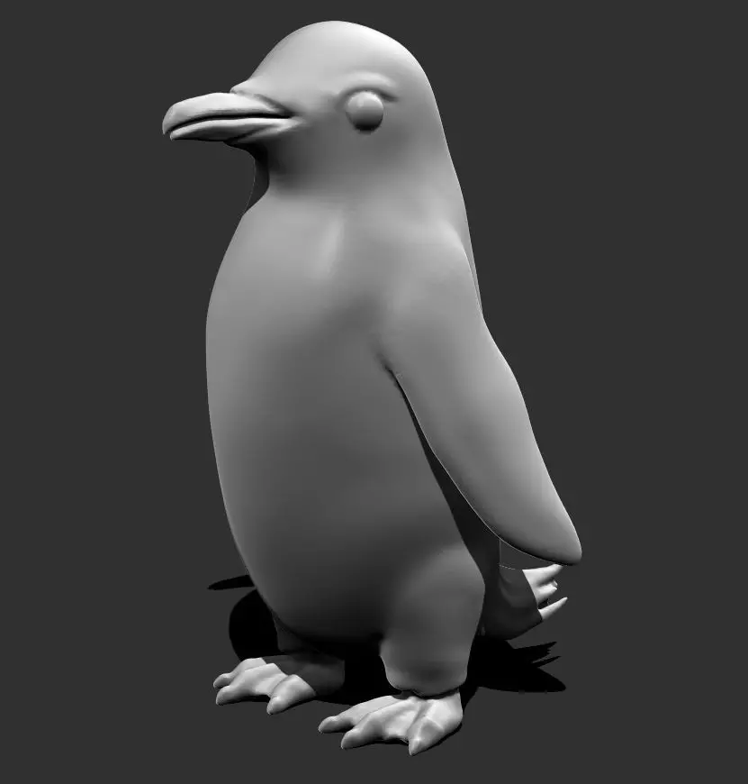 Penguin Free 3D print model_0
