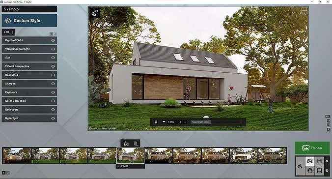 SCENE LUMION 12 5 BY YOGA4ARCH  SKETCHUP FILES AND LME EFFECT 3D model 7